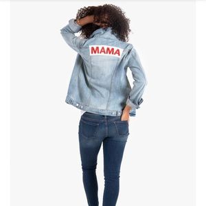 Ingrid & Isabel “mama” denim jacket